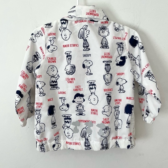 Peanuts Snoopy Toddler Zip Lightweight Jacket - Picture 2 of 6